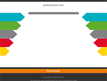 Tablet Screenshot of patnapolice.com